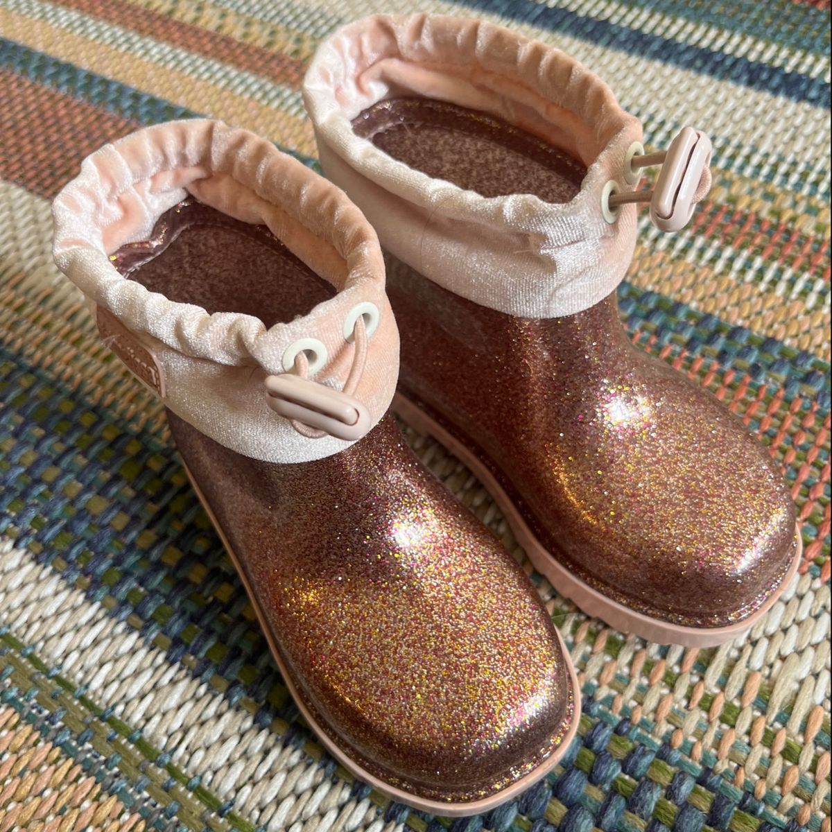 Galocha store melissa glitter