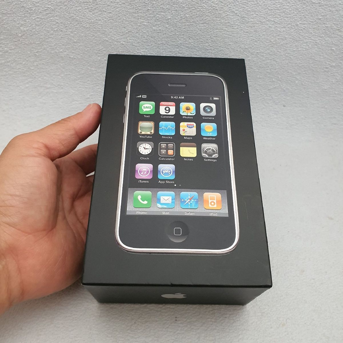 Caixa Vazia Iphone 3g Primeira Geração Japão | Caixa Vazia Iphone