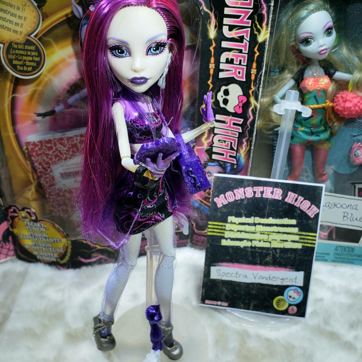 boneca monster high spectra luzes apavorantes mattel