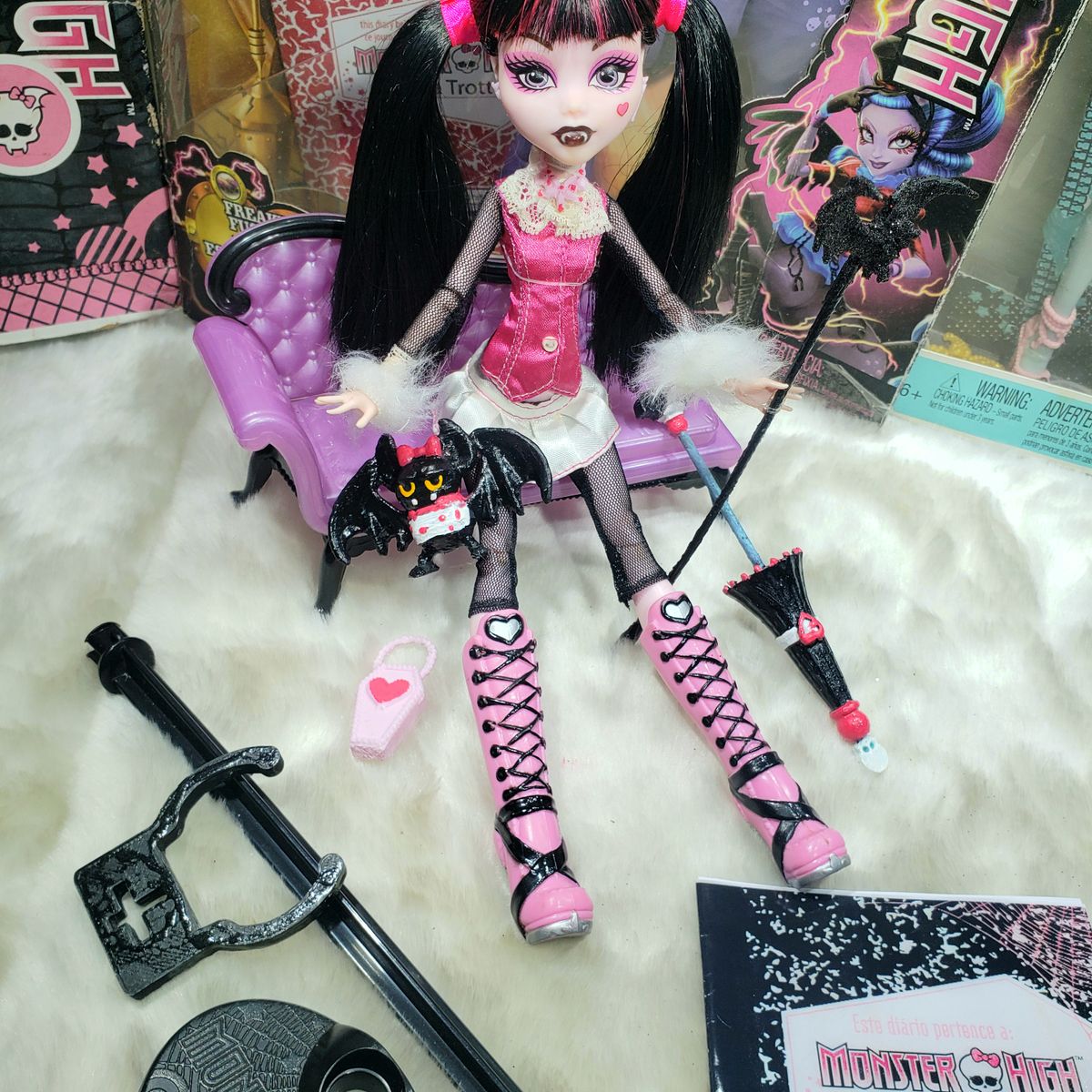 Boneca Monster High Draculaura - Le biscuit, monster high boneca