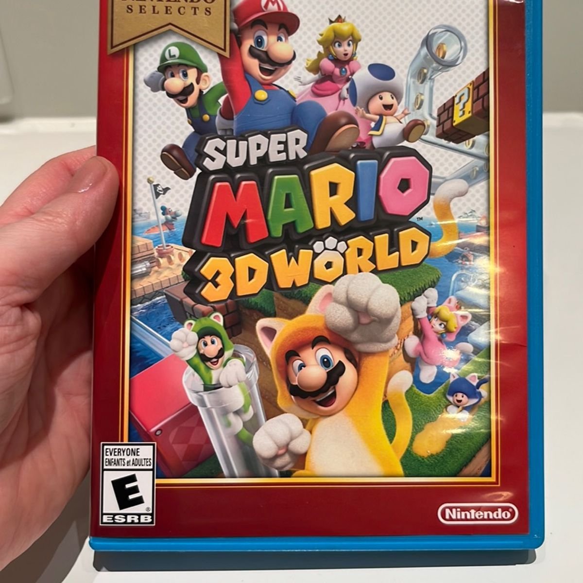 Jogos: SUPER MARIO 3D WORLD, PS4, 3DS, WII U, WII, SWITCH