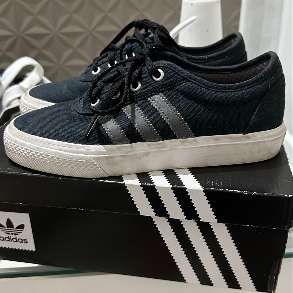 Adidas best sale adiese preto