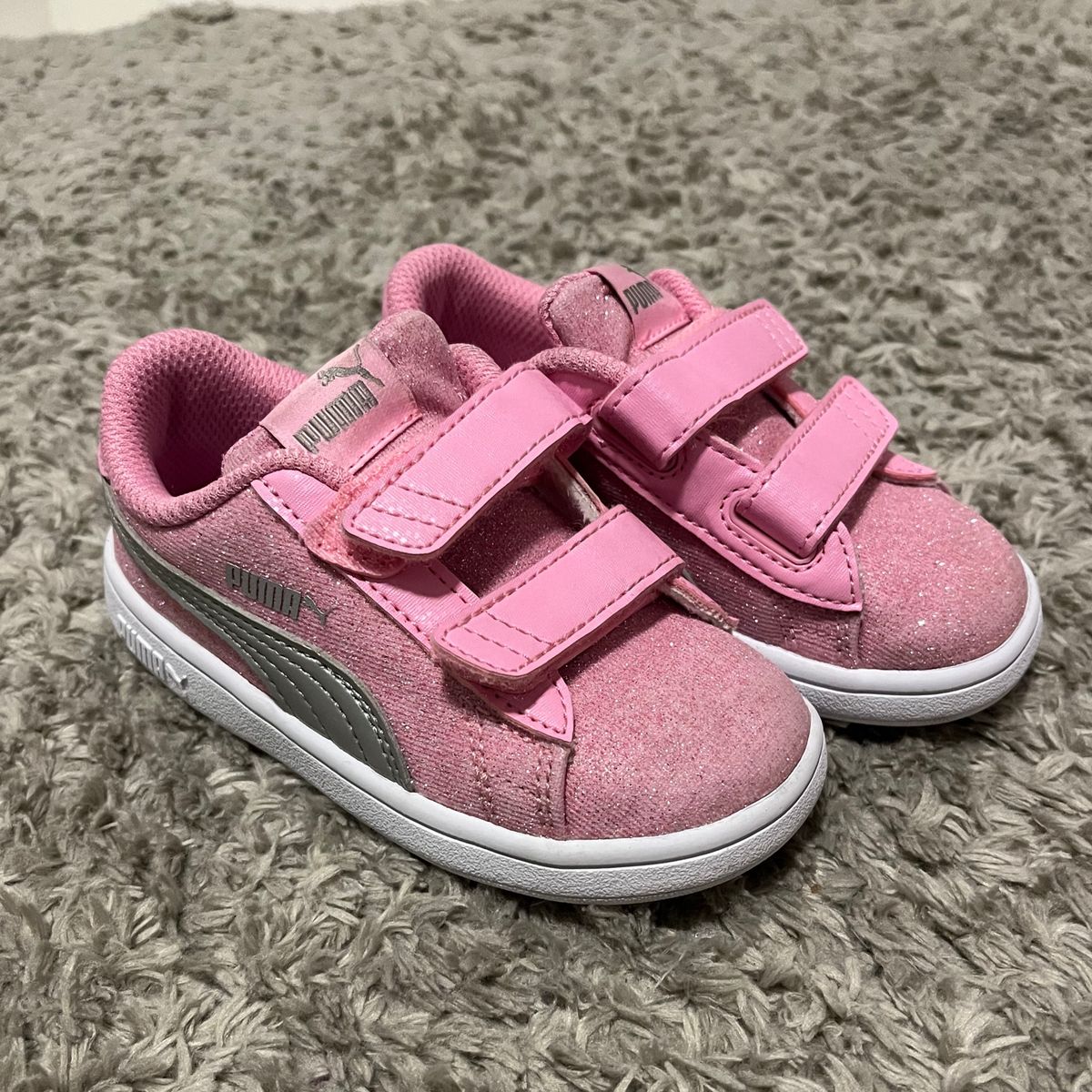 Tenis puma best sale infantil com glitter