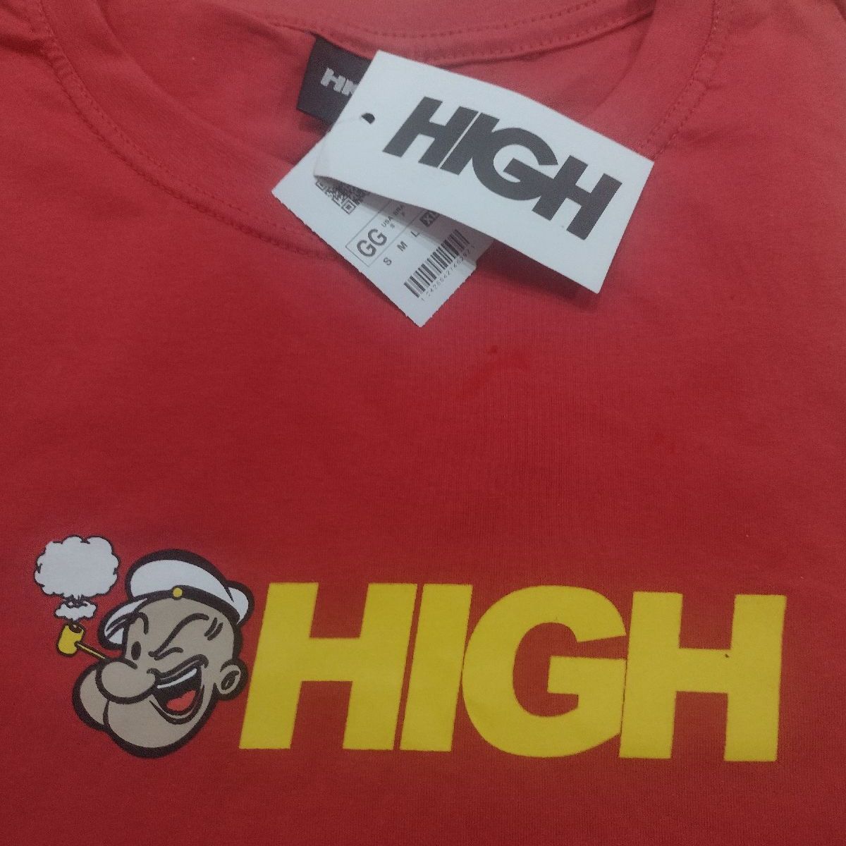 Camiseta Masculina Marca High Popeye, Camiseta Masculina High Nunca Usado  95172937