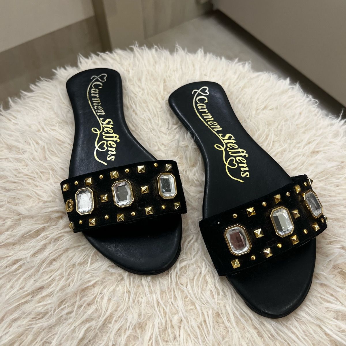 Buy carmen steffens rasteiras Online Sale Black Friday