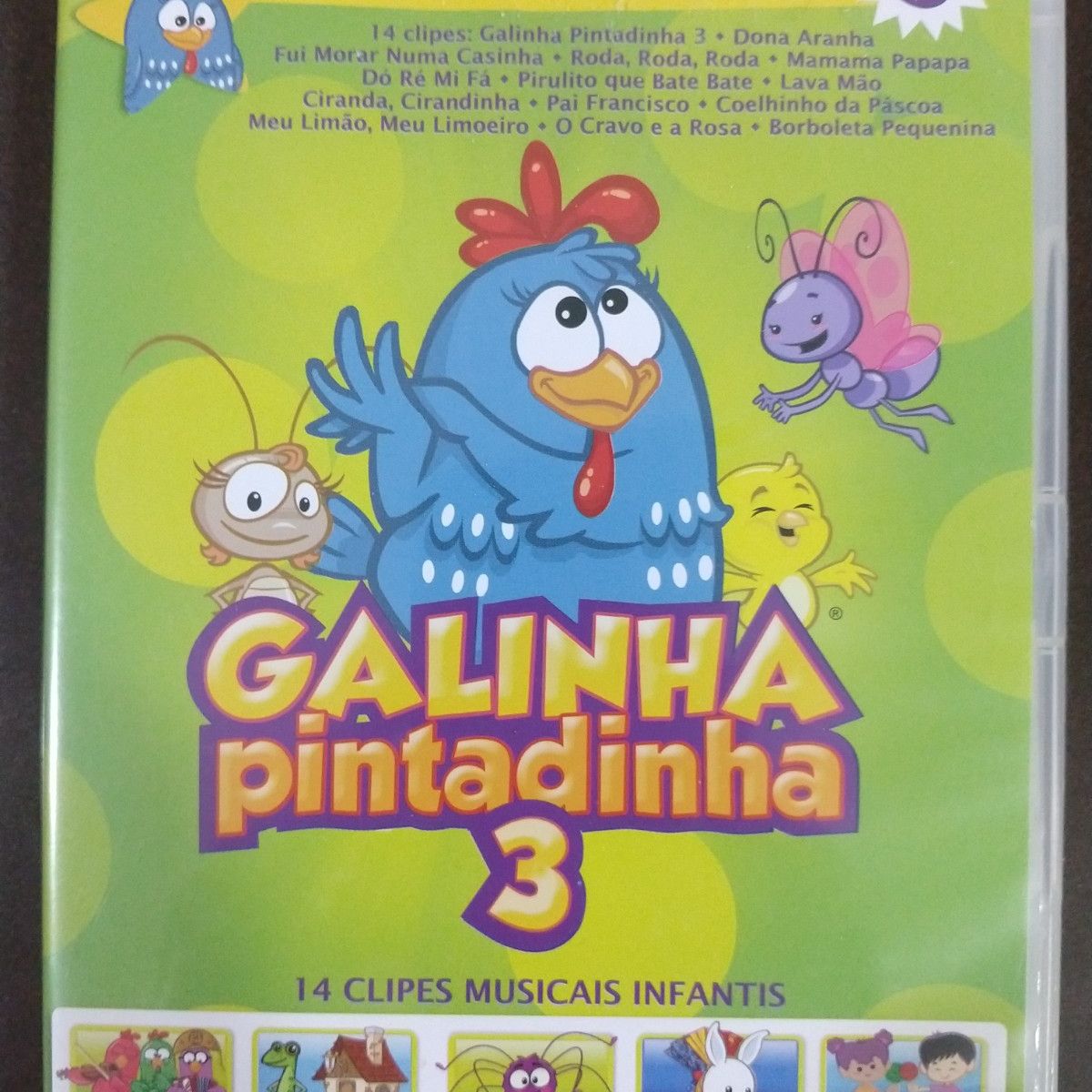 DVD: Galinha pintadinha 3 - Lacrado - Pouso Cultural