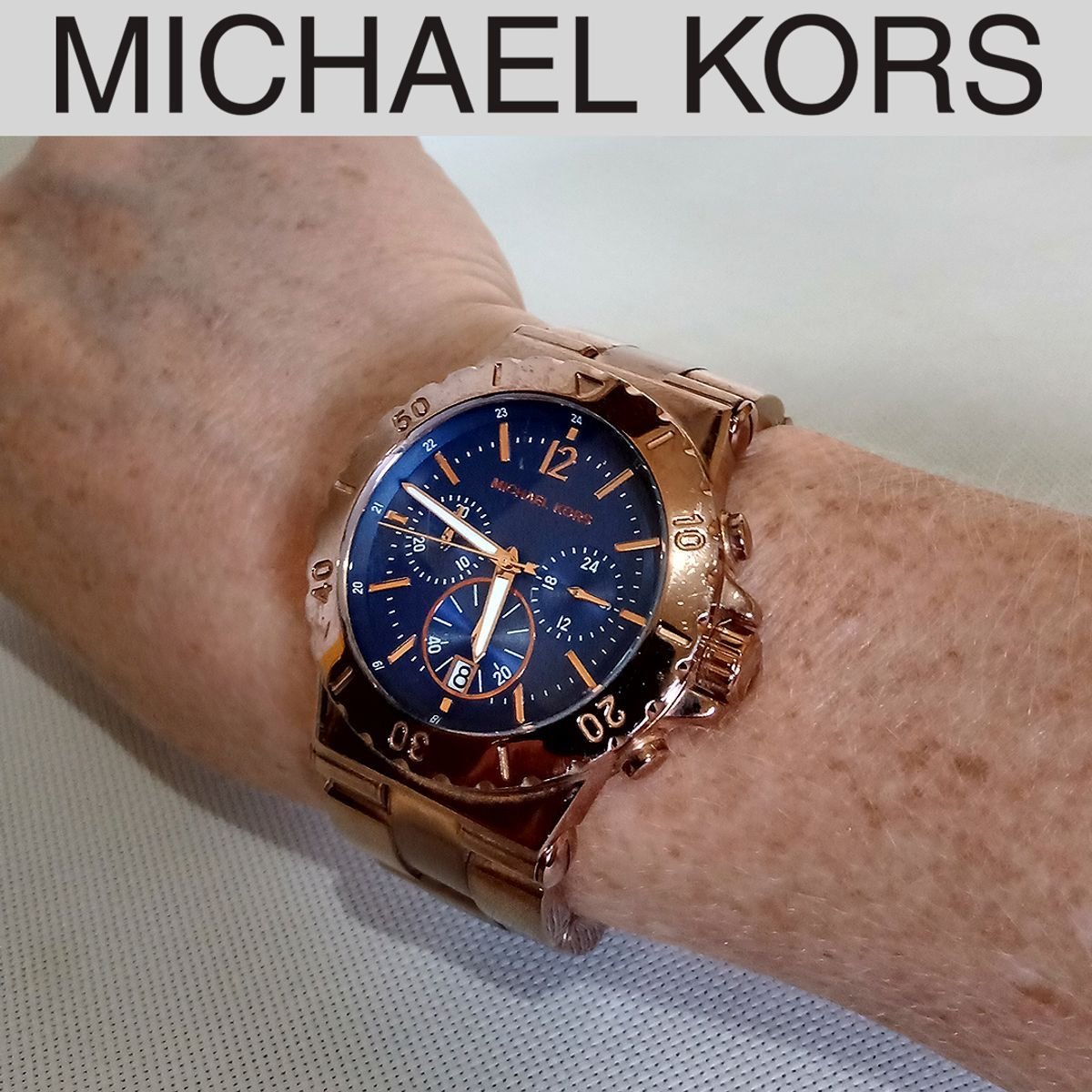 Rel gio Michael Kors Mk 5410 Original Rose Rel gio Feminino Michael Kors Usado 87555275 enjoei