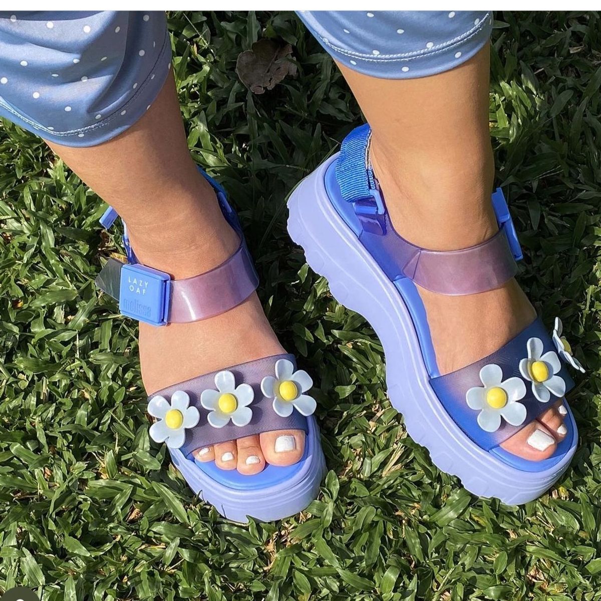 Melissa Lazy Oaf Lilás 37 | Sandália Feminina Melissa Usado