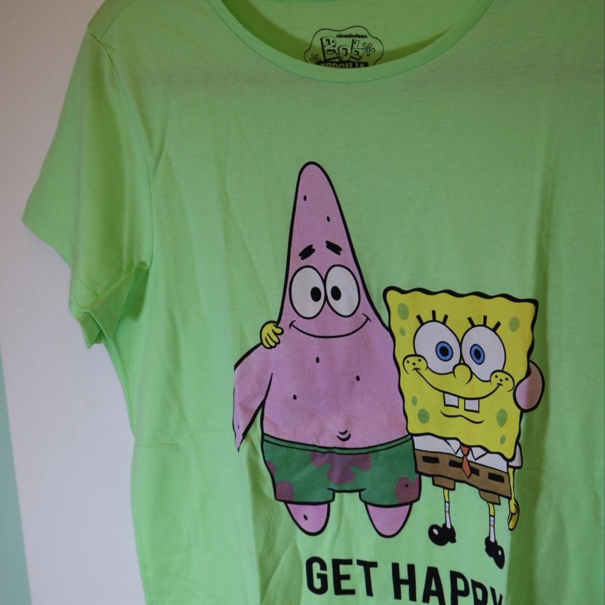 Camiseta Infantil Personalizada Bob Esponja - Patrick