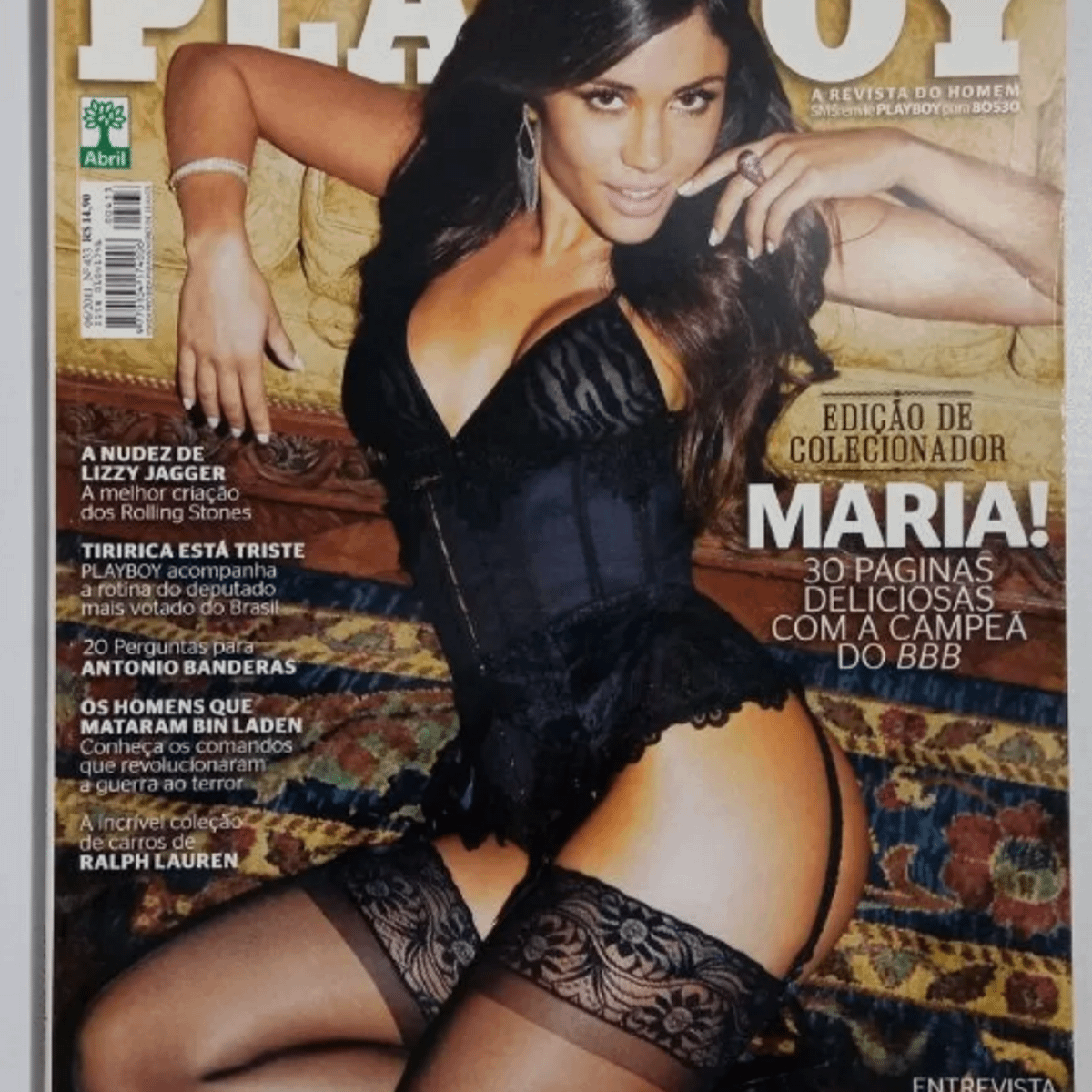 Revista Playboy Maria Melillo (Big Brother Brasil 11) Nº 433 06/2011 Nova  (Lacrada) | Editora Abril Nunca Usado 80187127 | enjoei