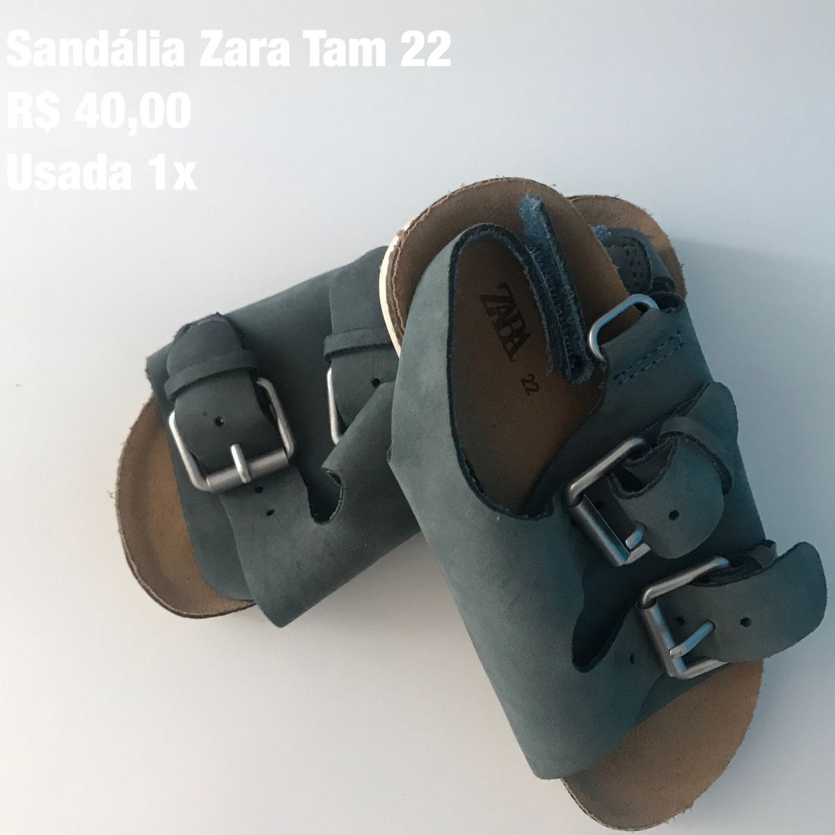 sandalia zara infantil