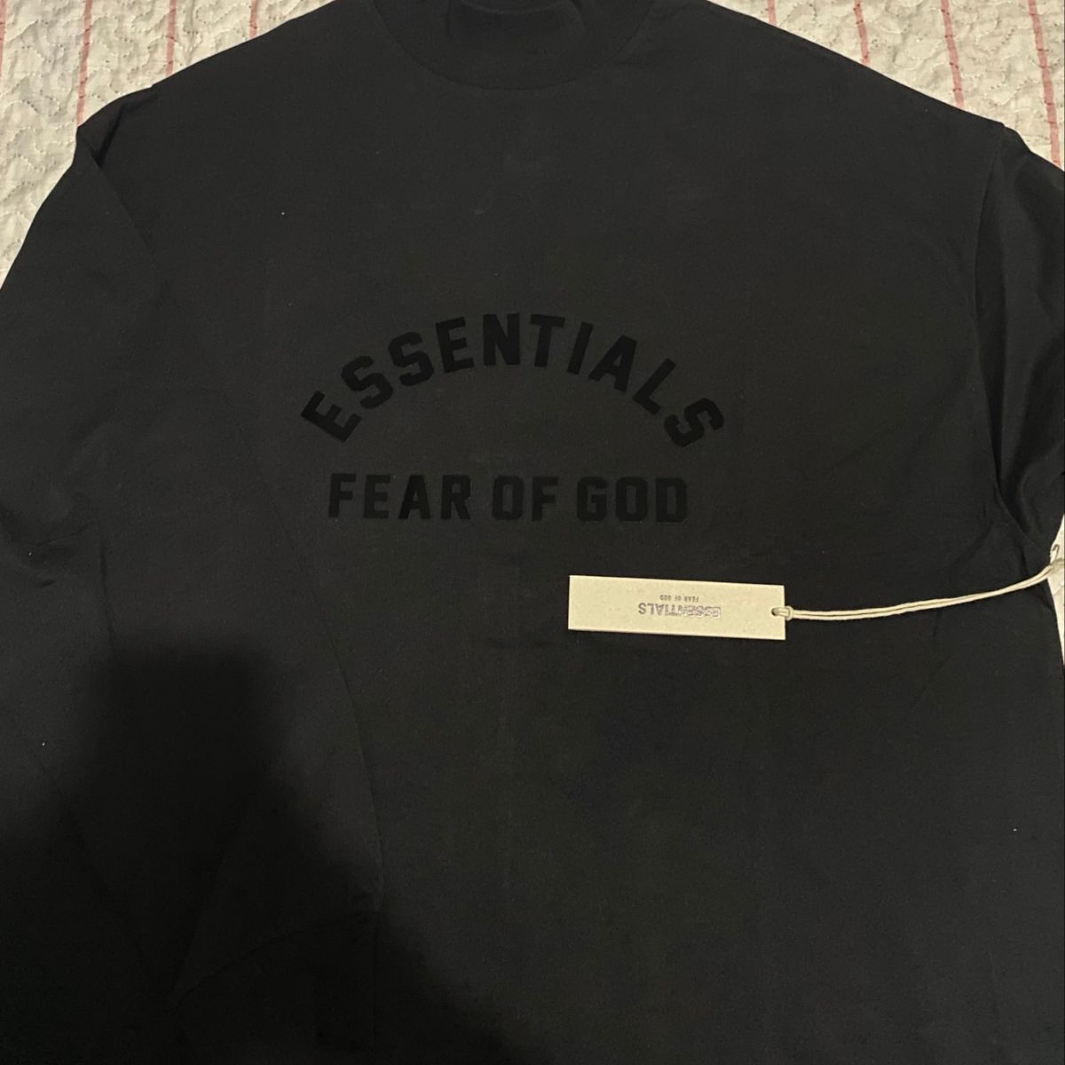 Camiseta Fear of God Essentials Black