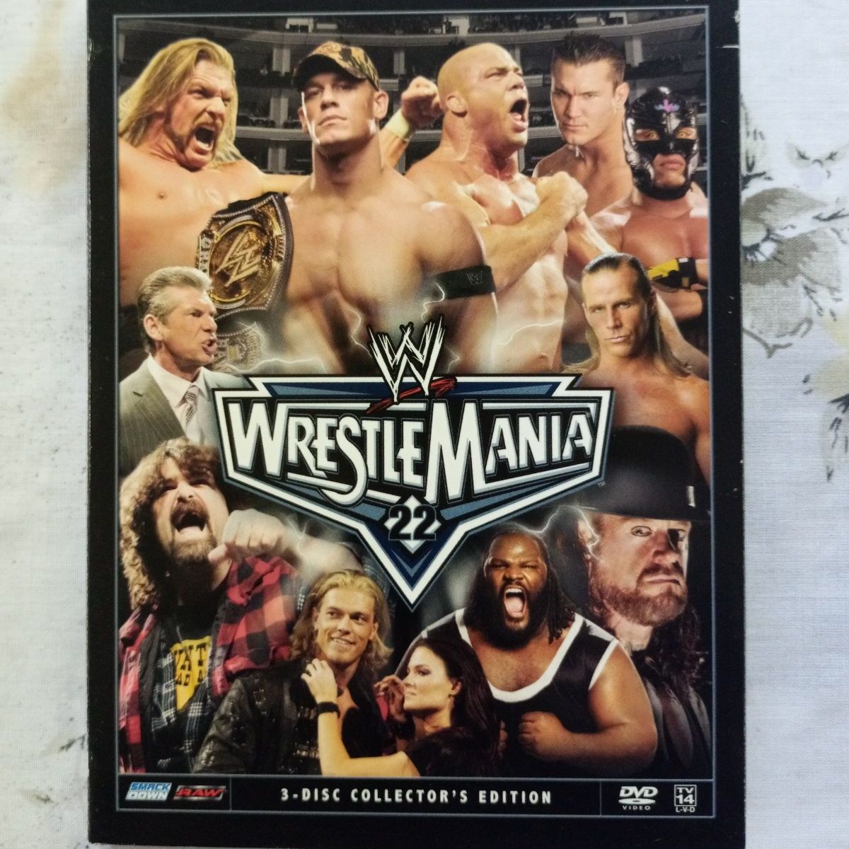 WWE レッスルマニア・アンソロジーBOX2 VIII-XIV (3000セット限定) DVD 