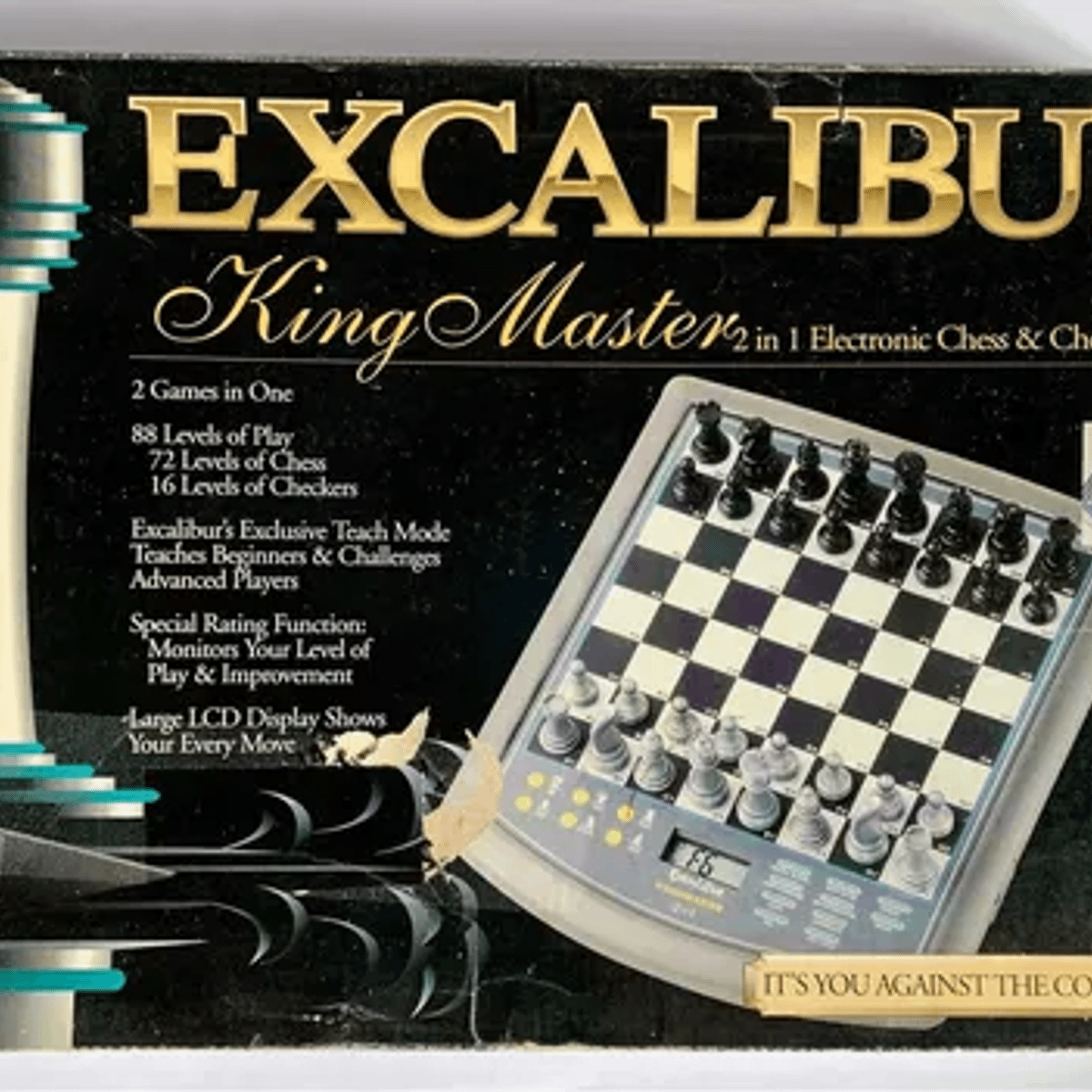 Excalibur King Master Electronic Chess Game Complete in Great 