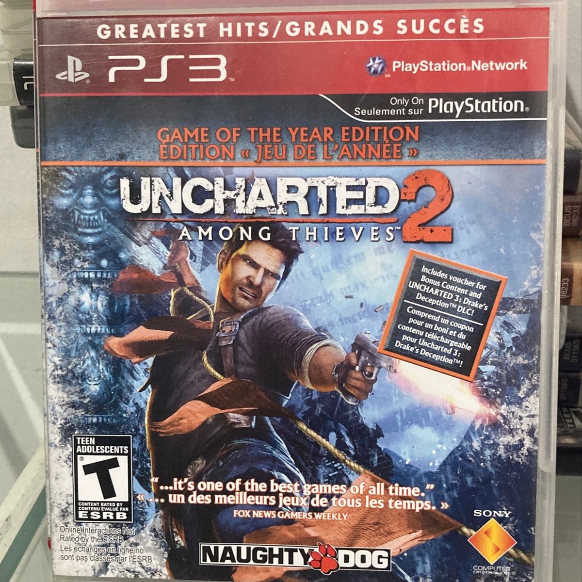 Uncharted 2 Among Thieves - PS3 (Mídia Física) - USADO - Nova Era Games e  Informática
