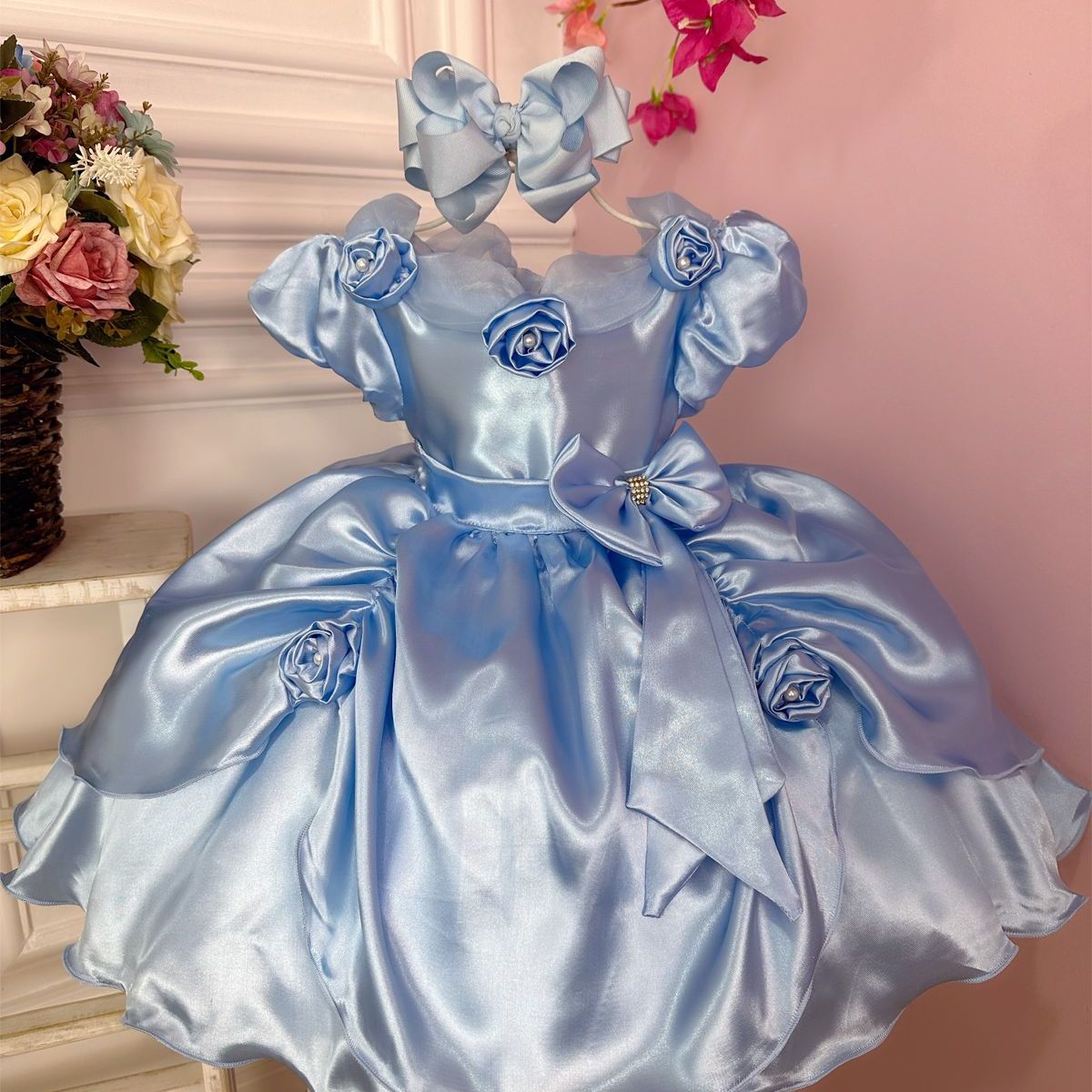 Vestido Frozen Elsa Fantasia com Capa | Roupa Infantil para Menina Nunca  Usado 77226989 | enjoei