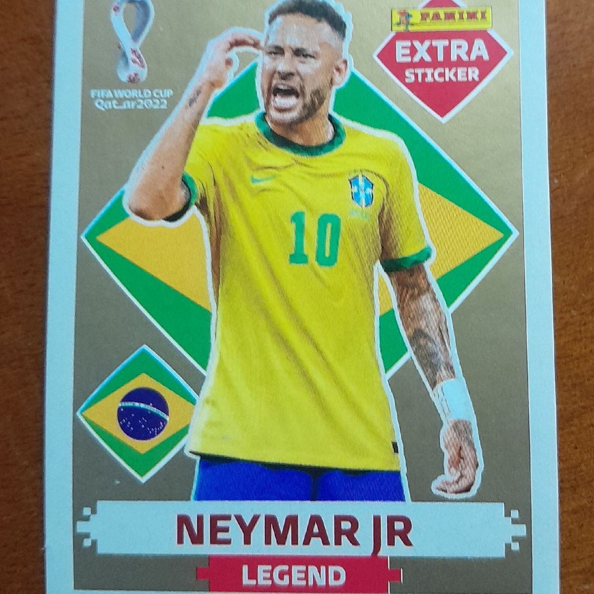 Neymar Dourado Legend, Roupa Esportiva Masculino Dorado Nunca Usado  76452348
