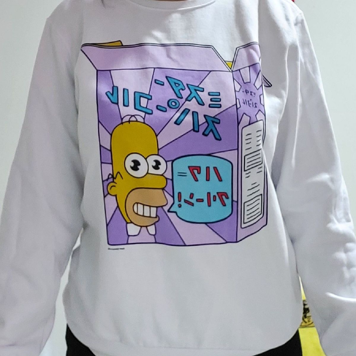 Moletom masculino algodao simpsons homer no Shoptime