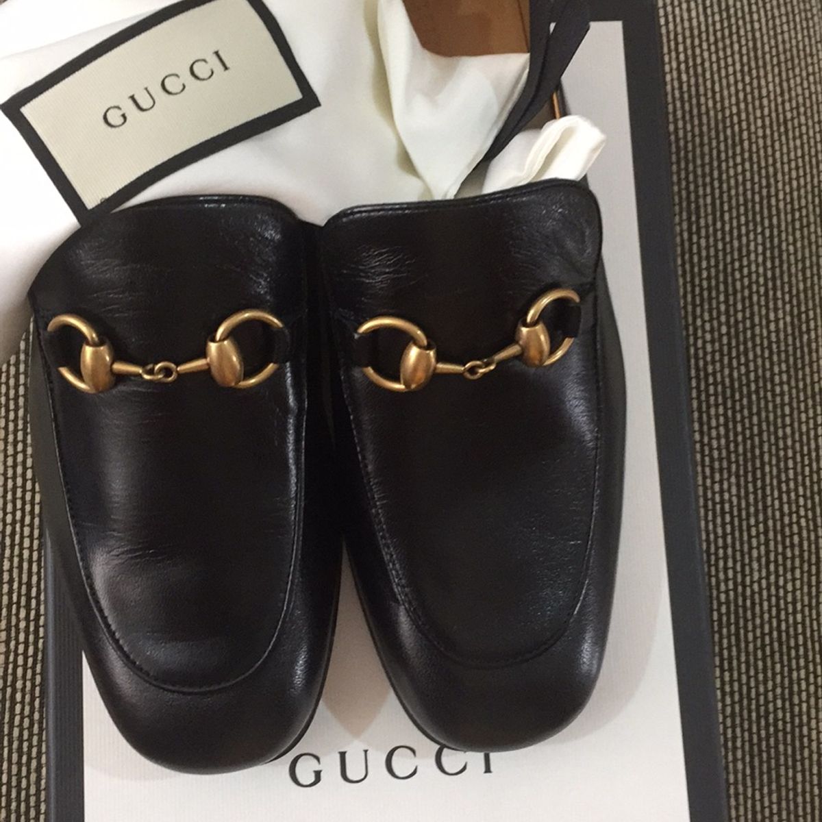 Horsebit Mocassim Unissex Gucci 36 Brasil, Sapato Feminino Original Nunca  Usado 91014954