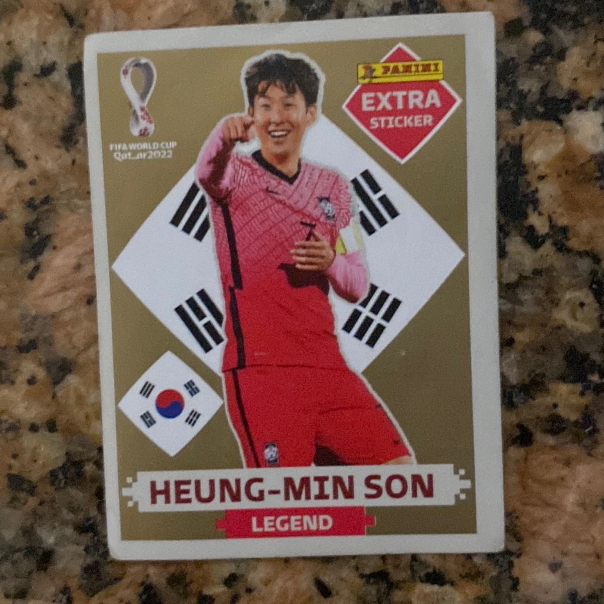 Figurinha Legend Prata Heung-min Son Copa Do Mundo 2022 - Escorrega o Preço