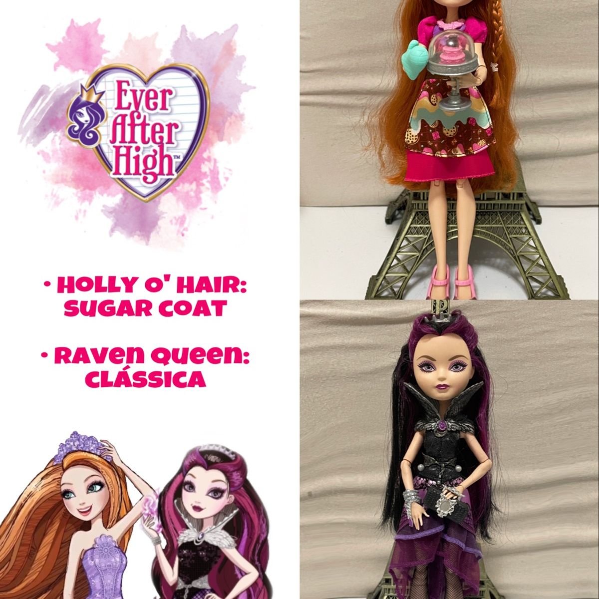 Ever After High Dupla de Bonecas - com Acessós - Mattel - Bonecas