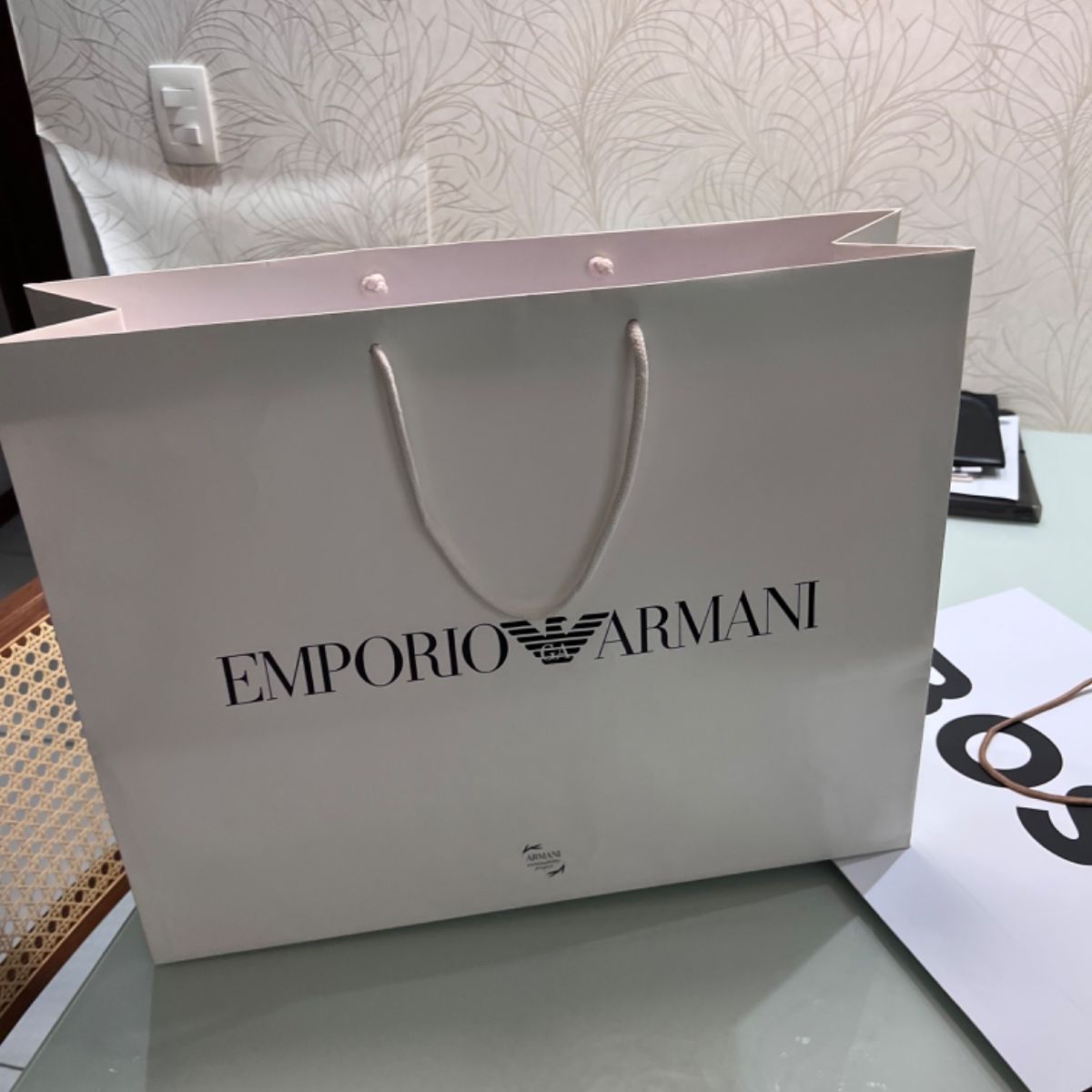 Emporio armani shop gift bag