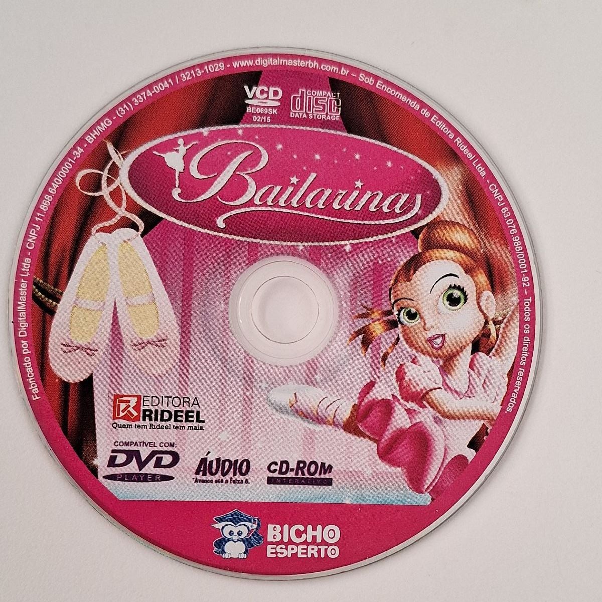 Dvd Bailarinas Jogos e Atividades | Ballet Usado 89262481 | enjoei