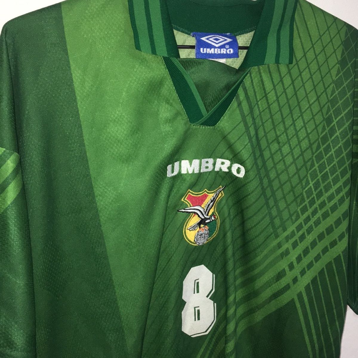 Camisa Oficial Seleção da Bolívia Vintage | Umbro Usado 103847235