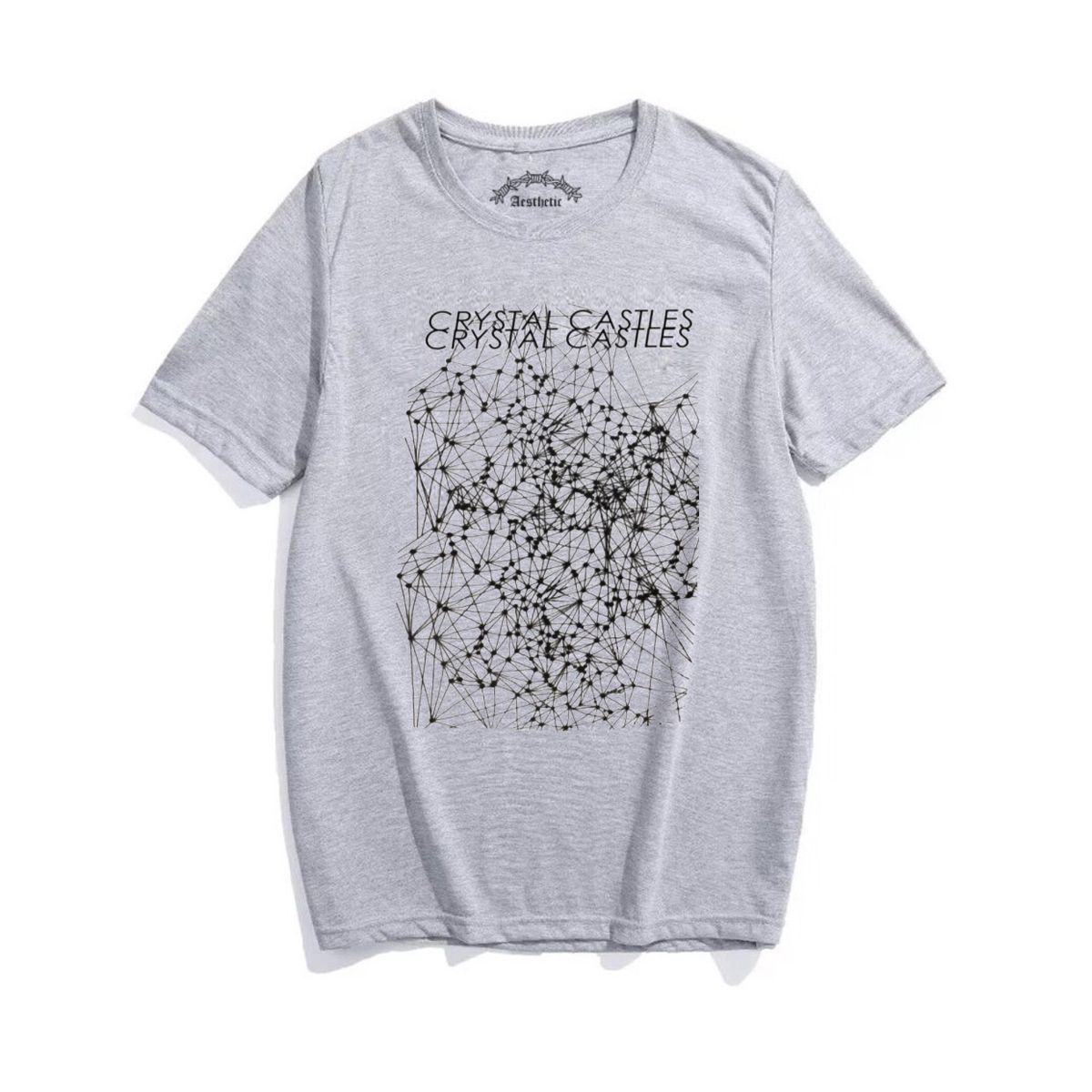 Crystal Castles 公式Tシャツ Crimewave 当時物 希少 Camiseta Crystal Castles - Crimewave | Aesthetic Shop Nunca Usado