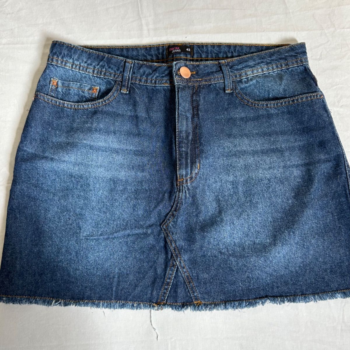 Mini saia sale jeans renner