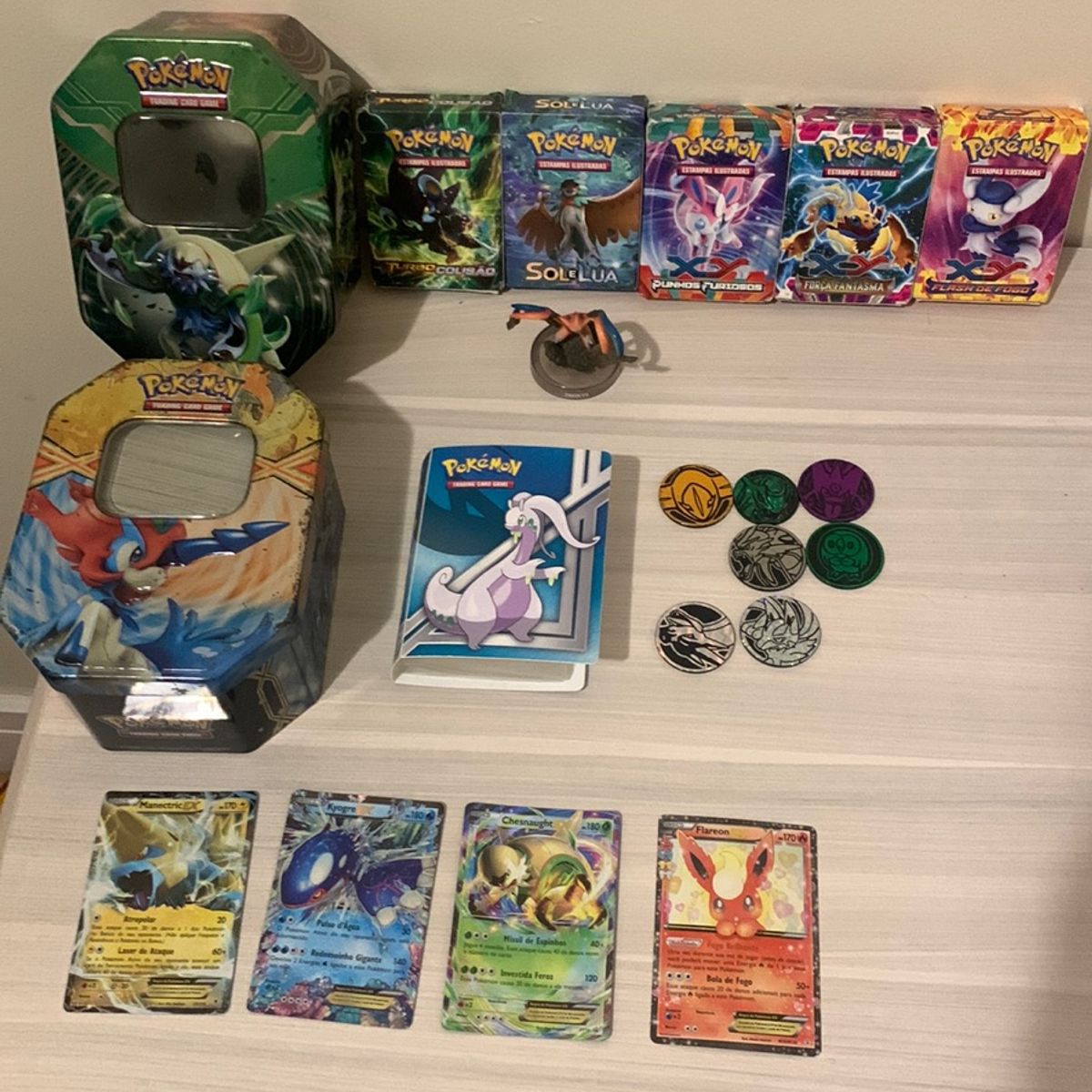 Pack de Cartas Tcg Pokémon Tipo Planta/Inseto, Jogo de Tabuleiro Pokémon  Usado 90994235