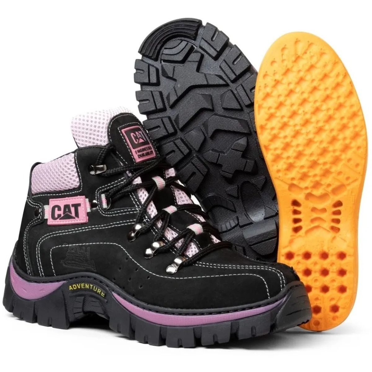 Bota Coturno Caterpillar Adventure Feminina Super Leve !!, Bota Feminina  Caterpillar Nunca Usado 81398976