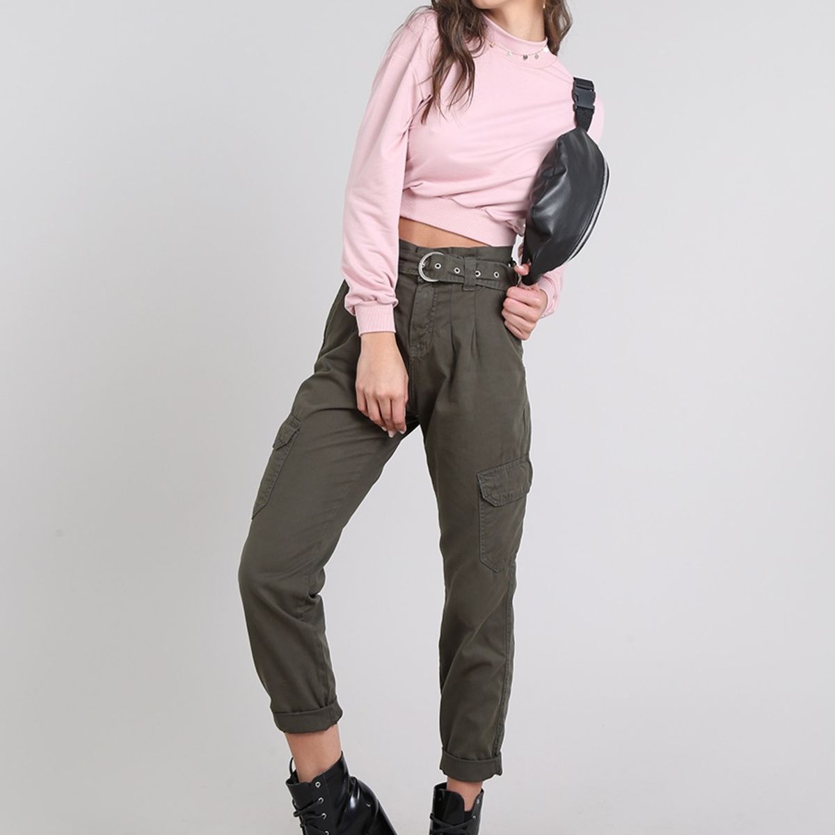 calca jogger feminina c&a