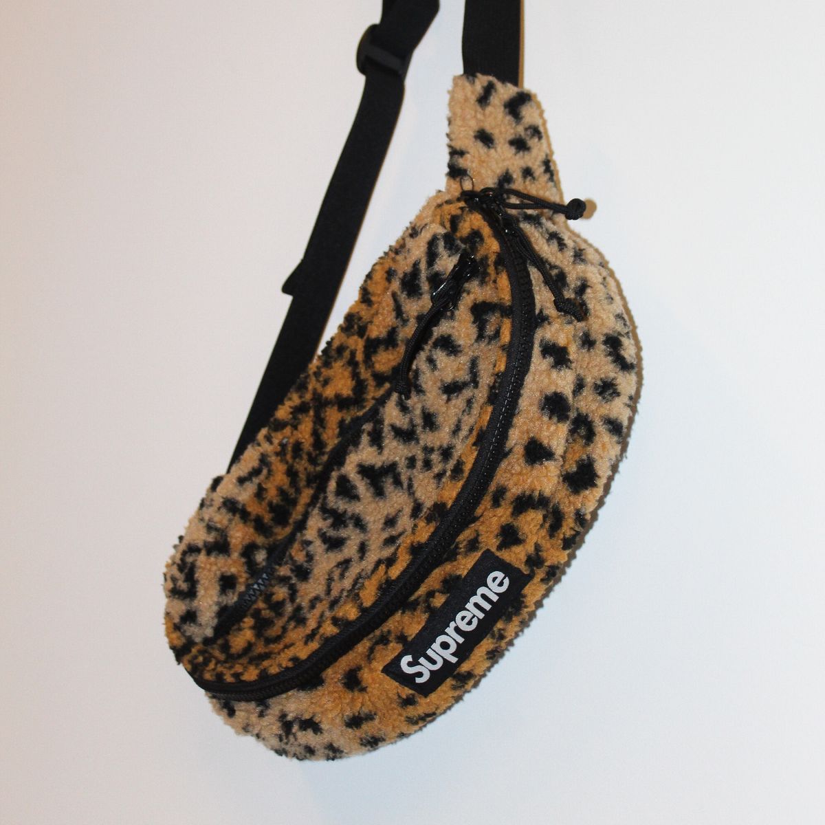 バッグ Supreme 2017AW Leopard Fleece Waist Bag FW17 Supreme Leopard Fleece Waist Bag - ウエストバッグ (Supreme