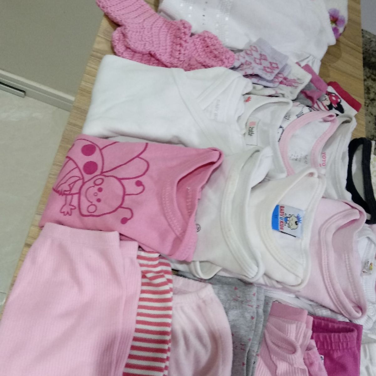 Lote de Roupas para Bebê Menina, Roupa Infantil para Bebê Usado 89635990