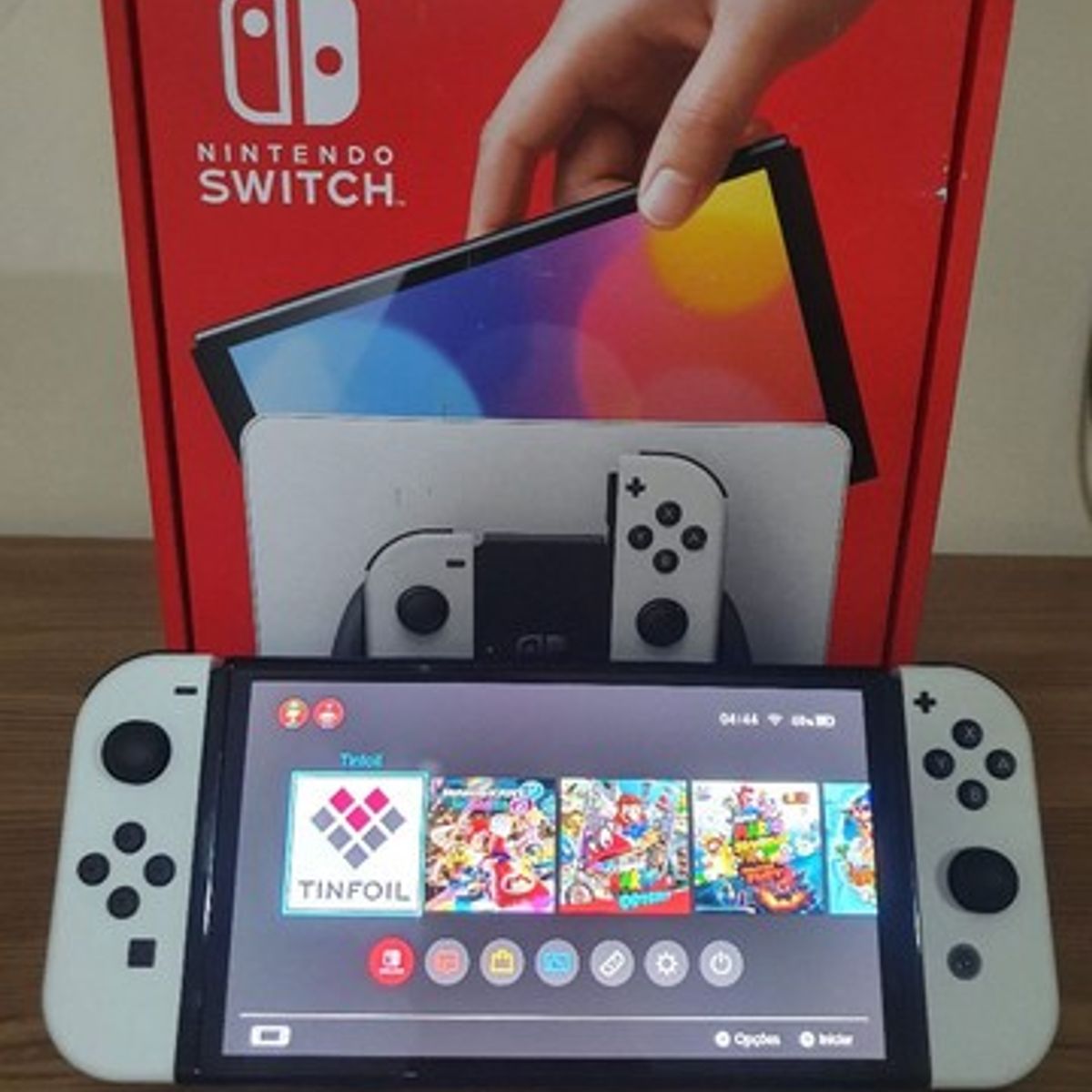 Nintendo Switch Oled Branco (ainda Na Garantia) + 256gb com 49 Jogos |  Console de Videogame Nintendo Usado 75339250 | enjoei