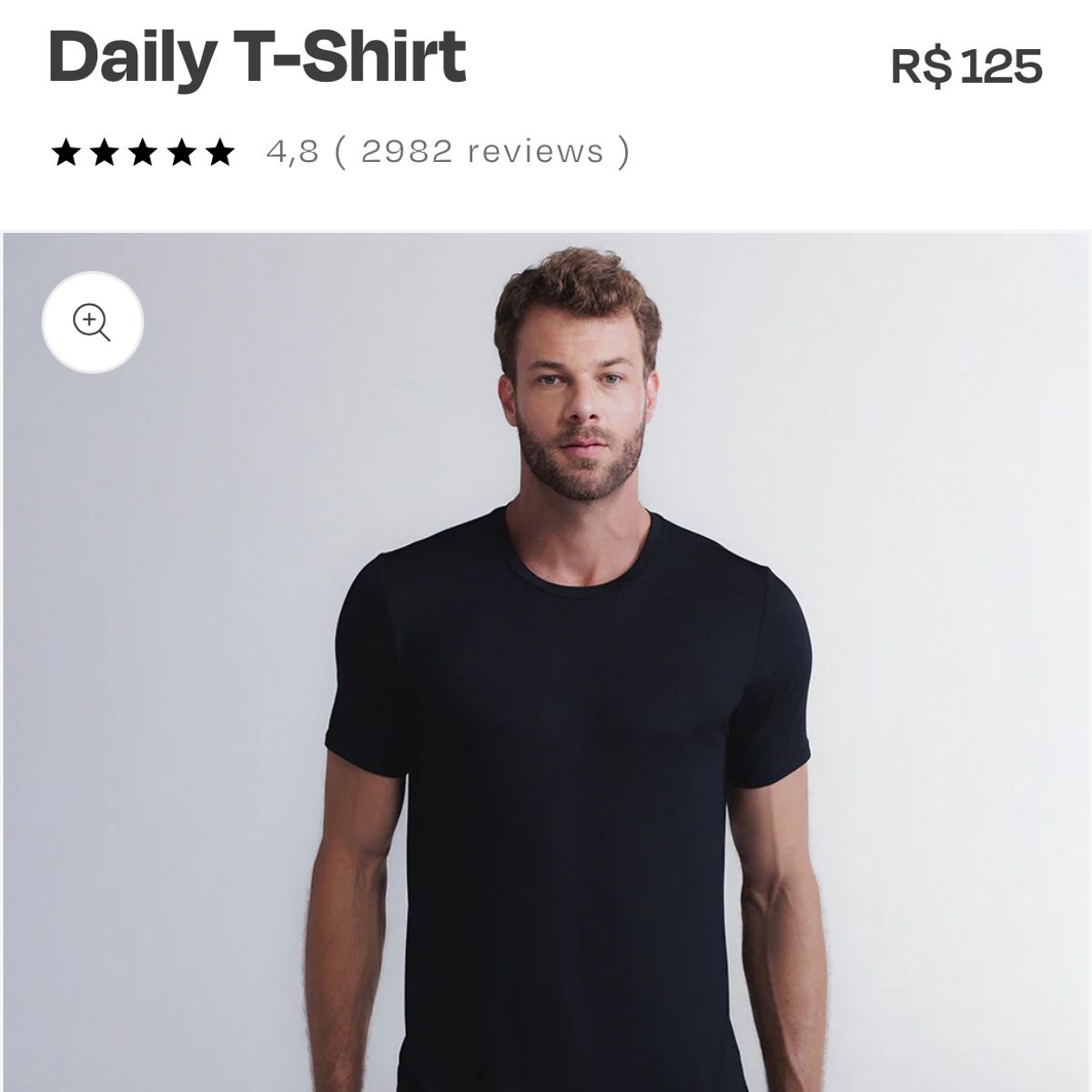 Daily T Shirt Insider Preta | Camiseta Masculina Insider Usado 96444810 |  enjoei