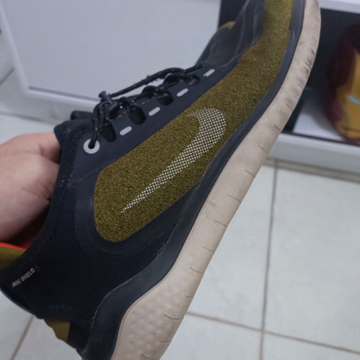 Nike free rn 2018 best sale shield olive