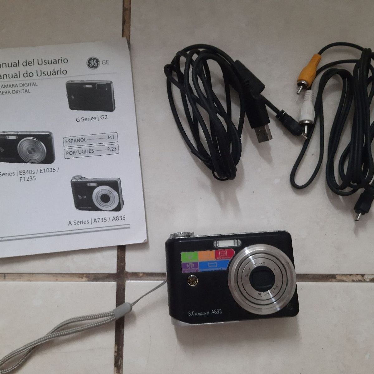 ge a835 digital camera