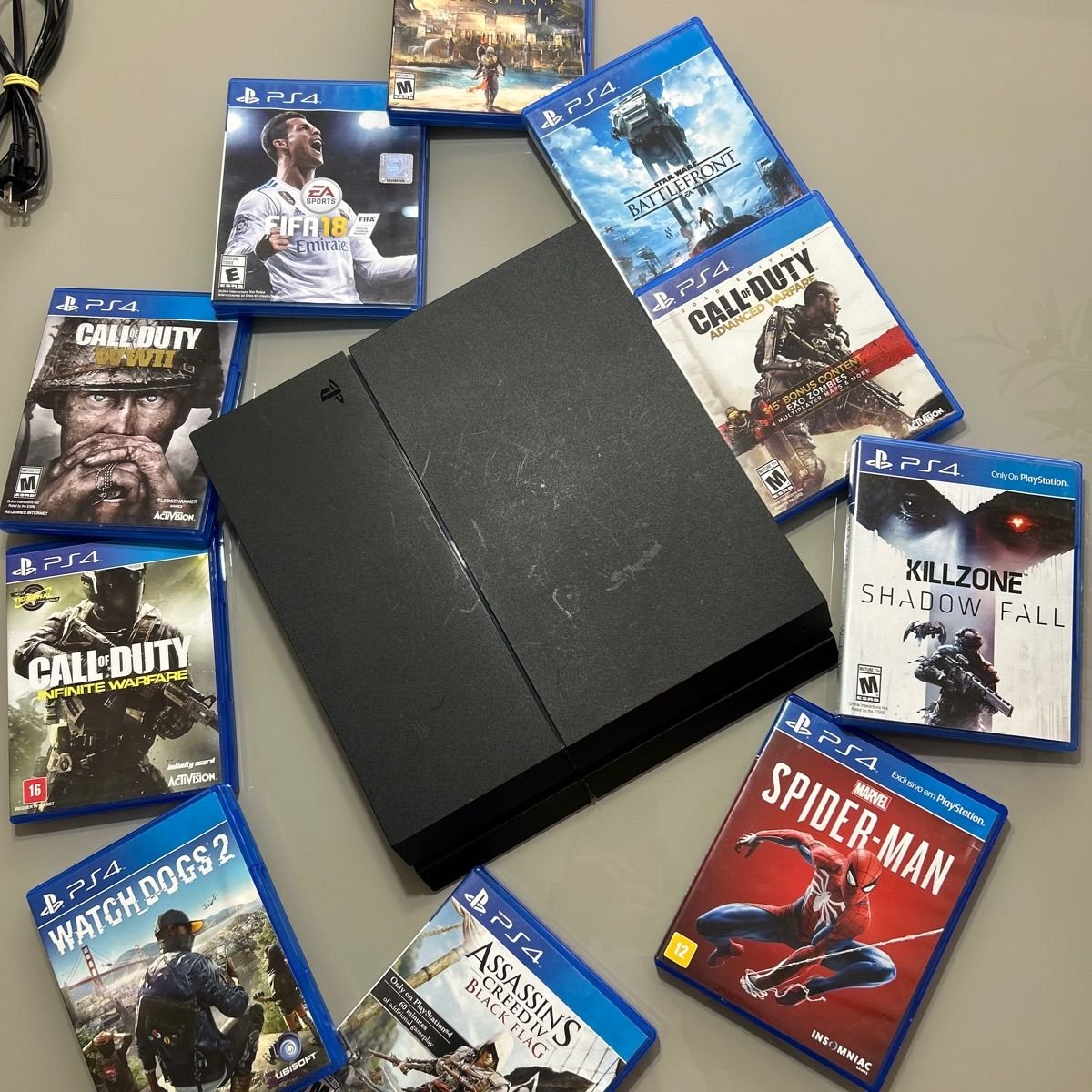 Playstation 4 Usado Sony Ps4 500gb Fat - Escorrega o Preço