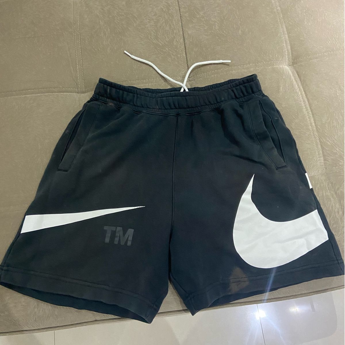 Moletom Masculina Bermuda Moletom Nike Jersey Club Bermuda Moletom