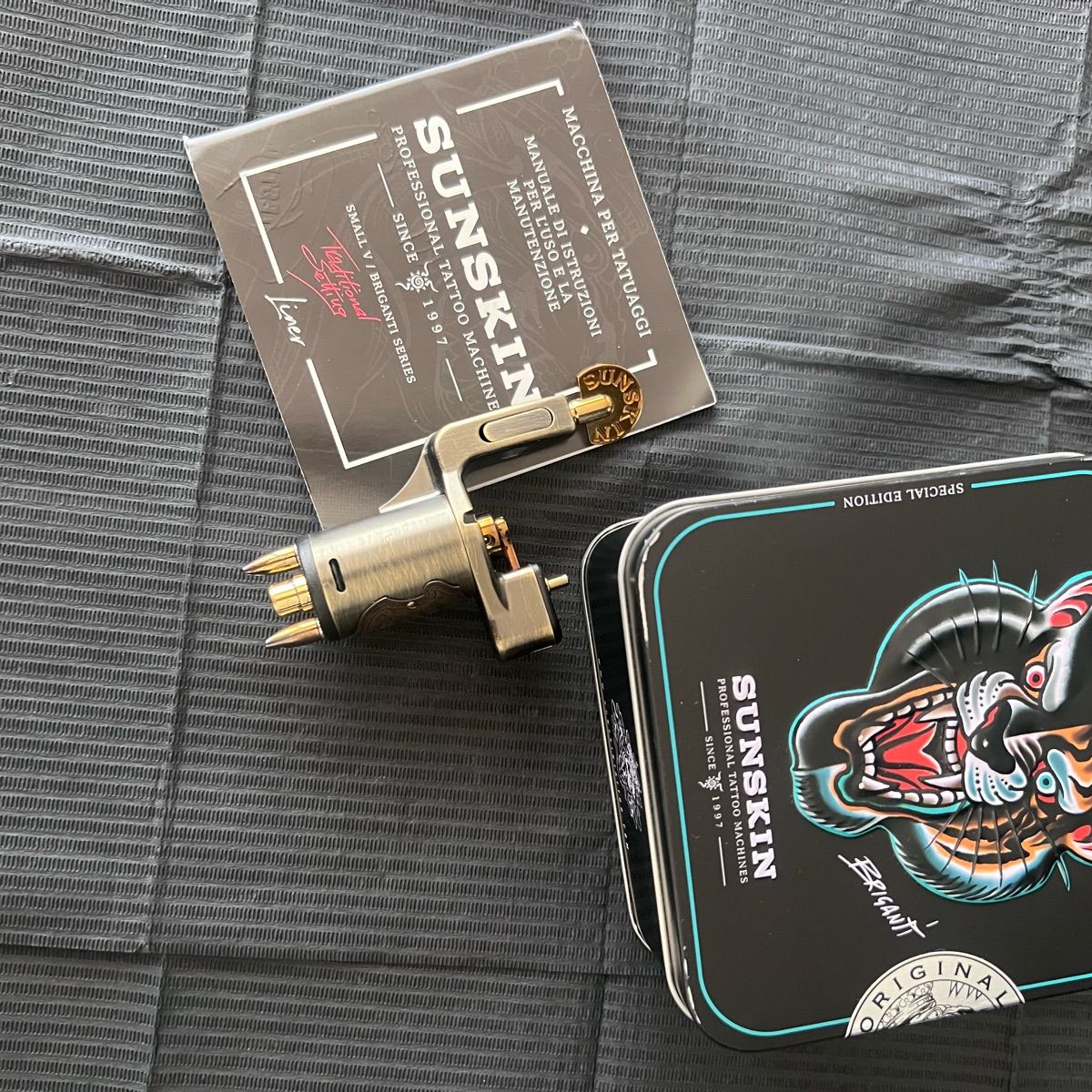Máquina Tattoo Rotativa Sunskin Solid Evo Samuele Briganti