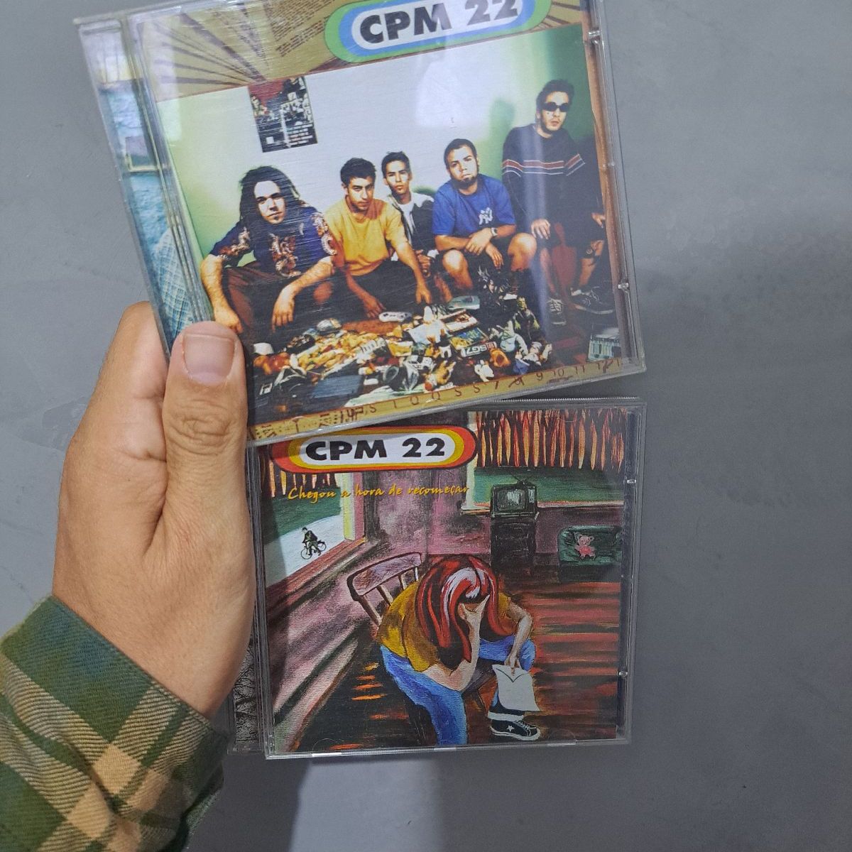 2 Cds Cpm 22 - Cpm 22 e Chegou a Hora de Recomeçar | Cpm 22