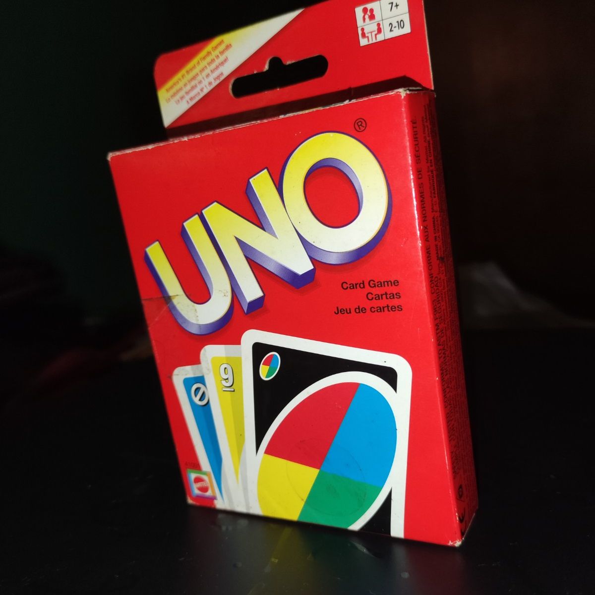 Jogo Uno Original  Jogo de Tabuleiro Mattel Usado 88764477