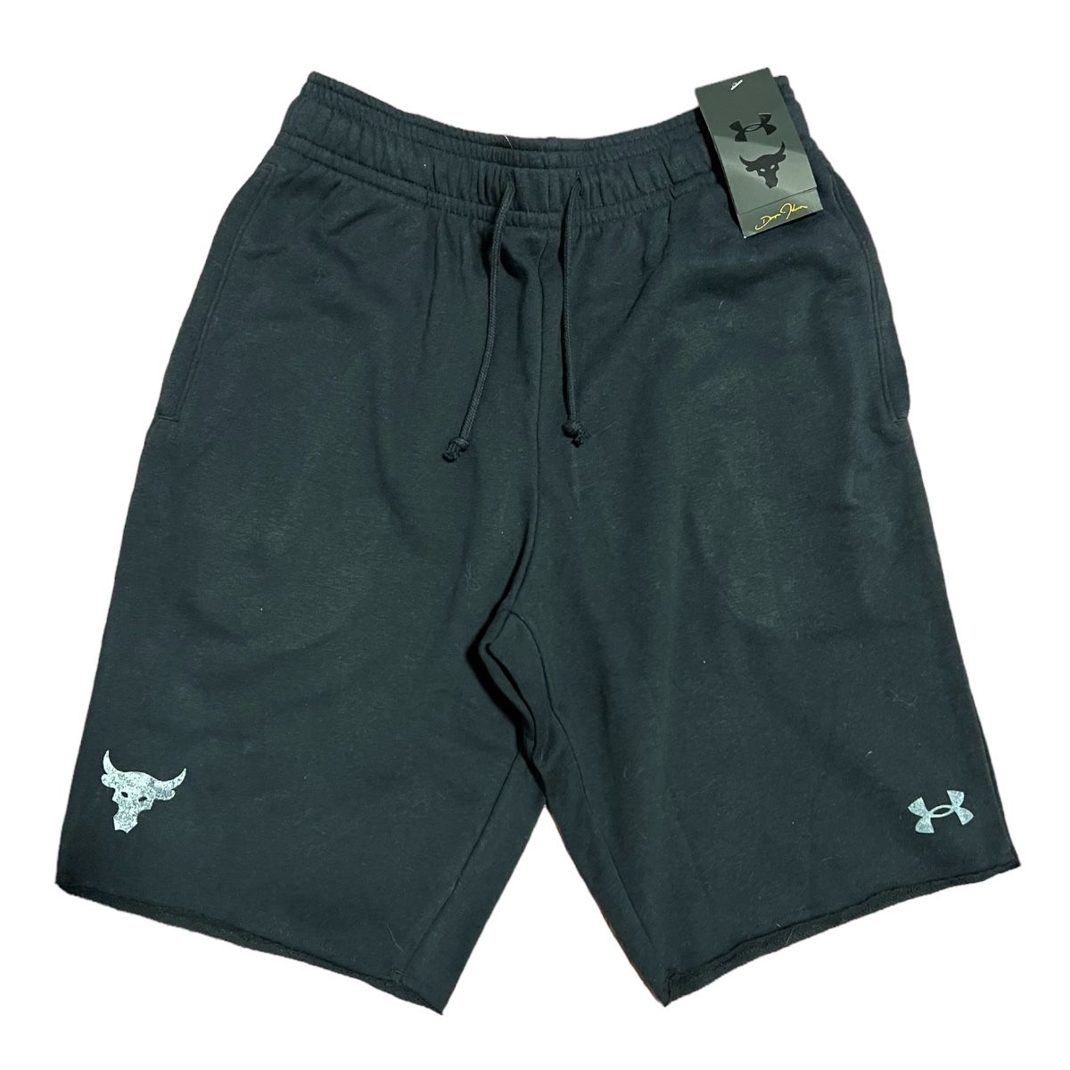 Short Under Armour Project Rock Terry 2 Preto Masculino Preto