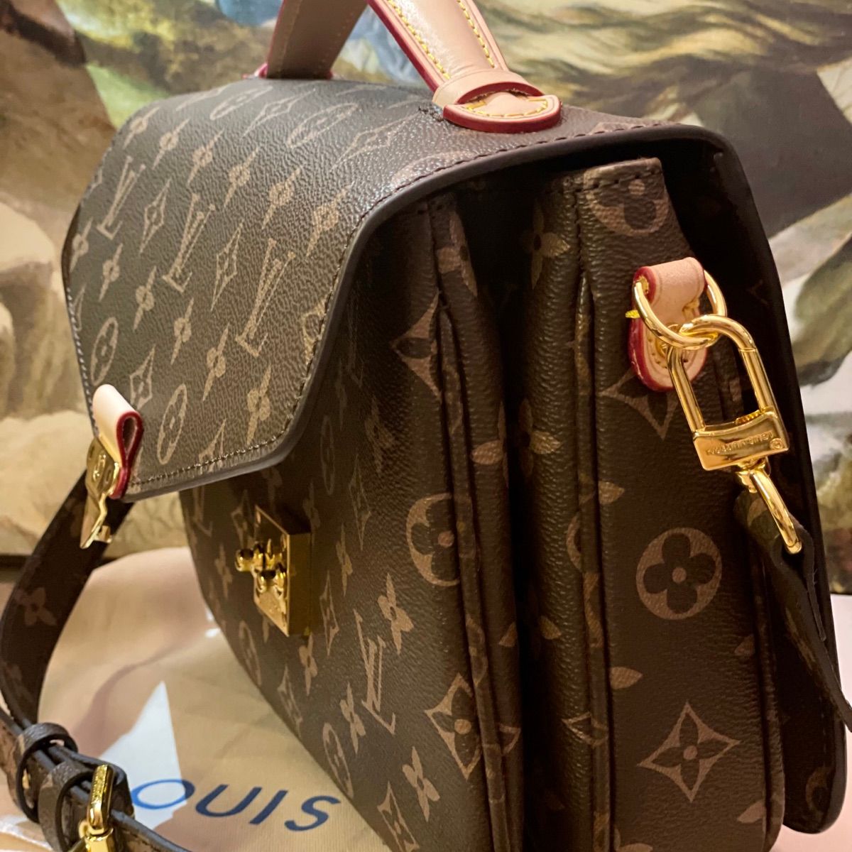 LOUIS VUITTON Shoulder Bag M44875 Pochette Metis MM Monogram canvas Br –