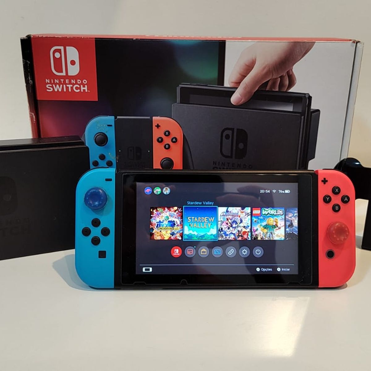 Nintendo Switch, Console de Videogame Nintendo Usado 92795201