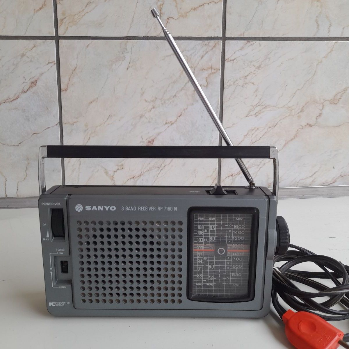 RP model Pulsar 7550 Sanyo ラジオ・コンポ