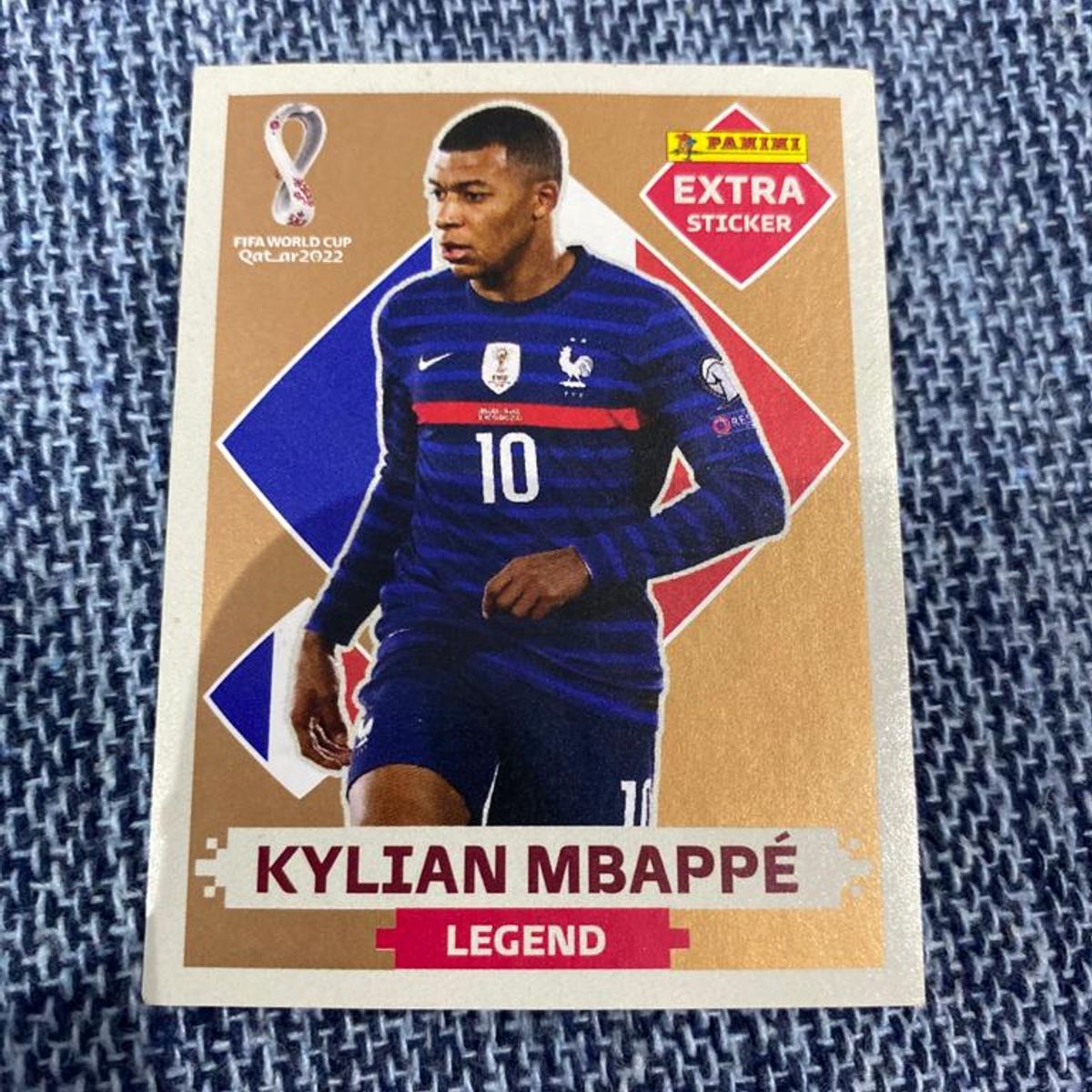 Figurinha Copa Kylian Mbappé (Bronze)