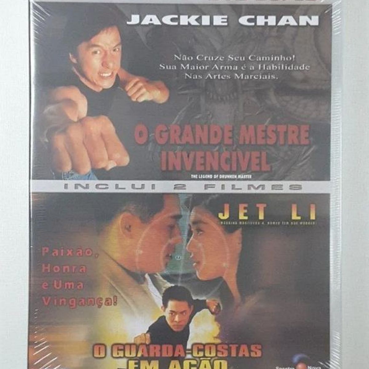 DVD O Grande Mestre Invencível O Guarda Costas Em Ação Original Duplex B